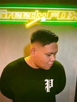 グリーディーフォックス 三軒茶屋(GreedyFOX)&nbsp;波巻き/マッシュパーマ/ウルフ/ハイライト<理容室>三軒茶屋