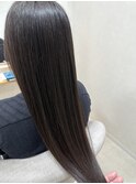 ツヤ髪ストレート