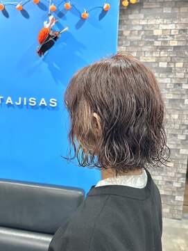 タジサスヘアー(TAJISAS HAIR) ボブ×パーマ