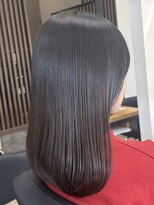 アトリエコア(Atelier Coa)&nbsp;髪質改善トリートメントミルクティーベージュカラーくびれヘア