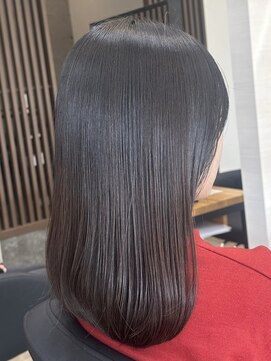 アトリエコア(Atelier Coa) 髪質改善トリートメントミルクティーベージュカラーくびれヘア