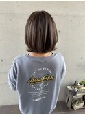 小顔大人可愛い外ハネハイライトカラー20代30代40代艶感