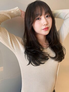 ロンドウル 熊本(Lond ulu) 韓国カール顔周り姫カットレイヤーブリーチなし[熊本/上通/下通]