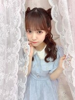 きゅるんとしたおひめさま立体リボン＊まゆ