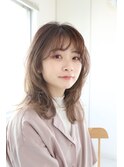 【自由が丘】お顔周りデザインが可愛いレイヤースタイル☆