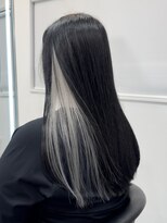 アラレ(ARARE)&nbsp;インナーカラーホワイトシルバー