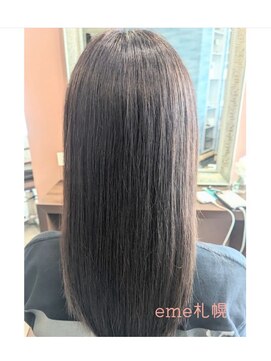 エメ 札幌(eme) ヒト幹細胞カラー＋筋膜リリースヘッドスパ