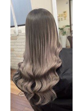 アーチフォーヘア 心斎橋店(a-rch for hair) ダブルカラーエクステでグラデーションスタイル