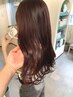 《ベーシック》カット＋カラー＋トリートメント（1step）￥10000
