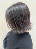 さとうあやか/#コントラストハイライト#ハイライト#グレージュ