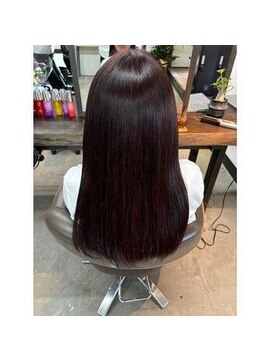 ラプチャー 上小田井(RAPTURE) ワンレンレッドオレンジカラー