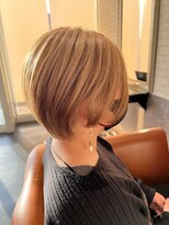 ルノン フィージュ(LUNON fieju)&nbsp;ショートボブ/ショート/ボブ/ベージュ