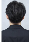 シースルーショートセンターパート