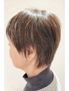 松本平太郎美容室 吉祥寺パートファイブ(PART5) ショートレイヤー×イノアカラー×ハイライト