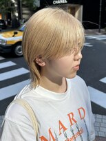 ピークアブー 原宿ハラカド(PEEK-A-BOO) ハンサムマッシュウルフ/ブロンド/レイヤー/ショート/ボブ