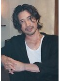 大人の波巻きツイストスパイラルパーマミディアムロングカット