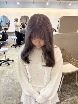 ユッカ 梅田(YUCCA) 【YUCCA】大人可愛い/ロング/milk tea beige