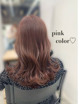 フォンズ(FONS) ピンクカラー ピンクブラウン ピンクベージュ