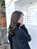 【2・3・4回目限定】カット＋透明感プラチナトリートメントカラー →￥22,000