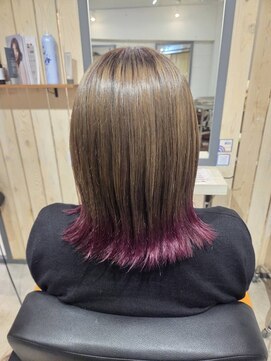 ライズ ヘア ブランド 豊中店(RISE HAIR BRAND) ピンクエンドカラー