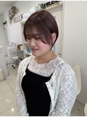 マッシュショート/ラベンダーピンク
