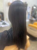 ブレイブシザー(BRAVE SCISSOR)&nbsp;艶髪×V字カットの縮毛矯正ロング