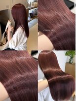 リル 茅ヶ崎(Liru:)&nbsp;くびれヘア/アプリコットオレンジ/夏のヘアアレンジ/茅ヶ崎