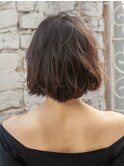 ふんわりボブ20代/30代/40代/庭瀬