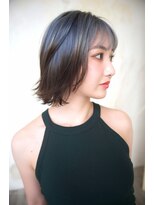 アール 北千住店(ar)&nbsp;外ハネボブ/グレーカラー/ 北千住