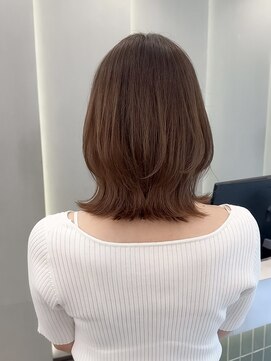 ロンドリゼル 札幌(Lond RiseL) ◯ オリーブグレー/韓国/レイヤーカット/髪質改善/縮毛矯正/札幌