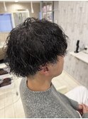 メンズパーマ/メンズカット/メンズマッシュ/ツイストスパイラル
