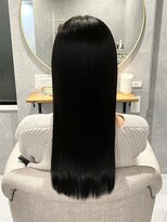 アオアクア 新越谷店(AO-AQUA)&nbsp;縮毛矯正・髪質改善・艶質感・ダークブラウン・好印象ヘア