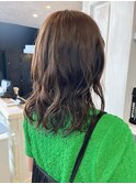 福山人気20代30代40代デジタルパーマゆるふわ髪質改善アッシュ