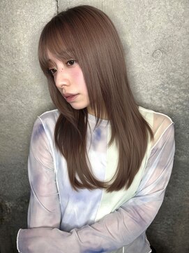 リークフー(Ree cu fuu) 小顔春カットふんわりレイヤー大人可愛いナチュラルブラウン