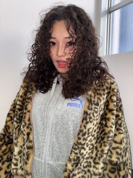 スパイラルパーマ