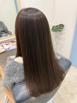 艶髪髪質改善プラチナカラー