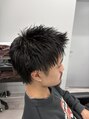 ファースト 北千住2号店(First)&nbsp;襟足を残すツーブロックショートおすすめです！