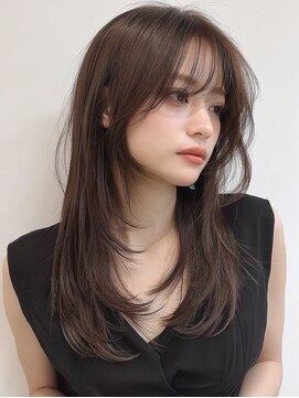 レリーアンテ 大阪梅田(Rely ante) ホワイトグレージュ/デジタルパーマ/チェリーブラウン/西梅田