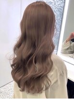 ネハス 名古屋栄店(nehus.)&nbsp;ミルクティーベージュブリーチなしダブルカラーレイ