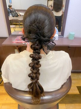 セットサロン ラビッシュポー(Setsalon RabichePow) 編み下ろし