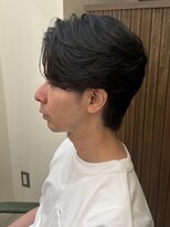 ピコット(P cott)&nbsp;センターパートフェザーカットサンウォンヘアナチュラルアップ