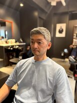 ザ マン ニューヨーク 神谷町店(THE MAN NewYork)&nbsp;大人海外イケオジアップバングショート
