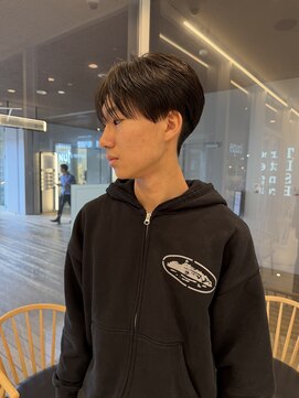 エクリジユウガオカ(equri Jiyugaoka) 【自由が丘】メンズシースルーマッシュショート