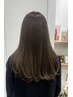 カット+ダメージレスカラー+トリートメント  ￥10000