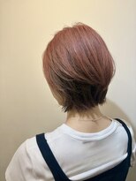 ゼンドットカラスマ(Zen.karasuma)&nbsp;大人レイヤーボブ × テラコッタオレンジ