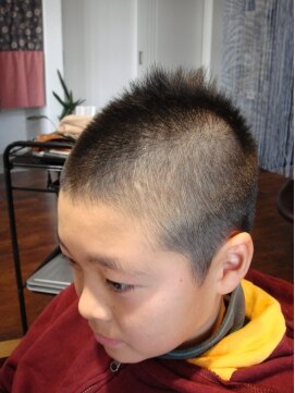 男の子ベリーショート L ビギンズ ヘア コウベ Begins Hair Kobe のヘアカタログ ホットペッパービューティー