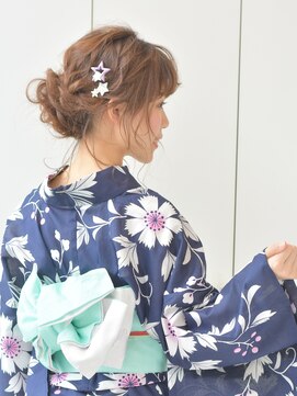 オートル 綱島店(AUTRE by FUGA hair) 浴衣ヘア☆編み込みまとめ髪【AUTRE綱島店】