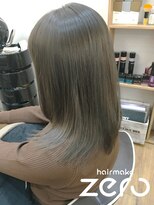 ヘアメイクゼロ 坂戸駅前店(hairmake zero)&nbsp;ゼフィラム　アディクシー　シルバー