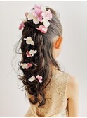 【BLUEFAIRY】ラプンツェル？!★お花ヘアアレンジ