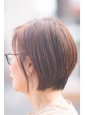 マニッシュショート　ショートボブ